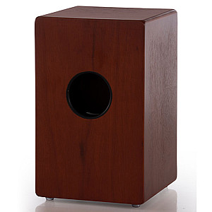 Cajon Pearl PBCCGC-121B Cherry Grove Mahogany Body with Cherry Faceplate